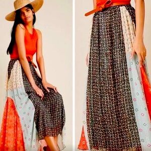 Anthropologie Verb Patchwork Skirt - NEW
